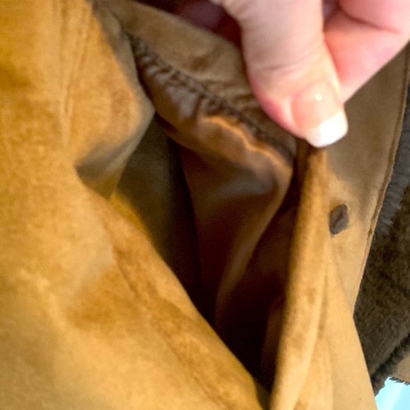 Vegan suede jacket - Picture 4 of 14